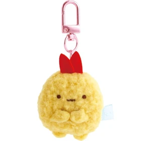 San-X Sumikko Gurashi AB50804 Fried Shrimp Tail Puchirinko Plush Keychain
