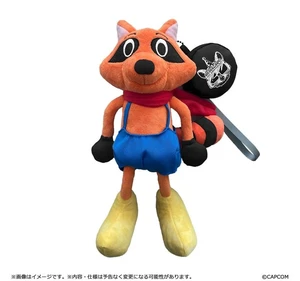 Capcom Resident Evil Raccoon-kun 30th Anniversary Plush US Import Fees Included