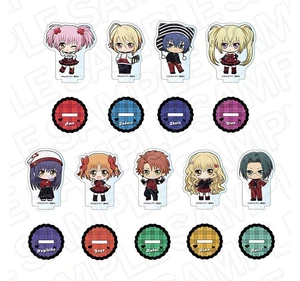 Content Seed Shugo Chara! Mini Check Style Deformed Ver. Acrylic Stand Set of 9