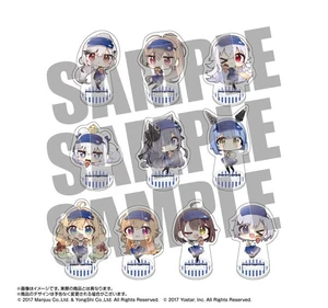 Azur Lane x Marion Crepes Mini Character Trading Acrylic Stand 10-Pack Set