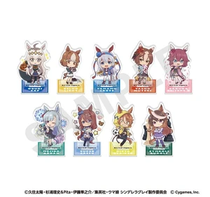 Uma Musume Cinderella Gray Love It! Series Acrylic Stand Set of 9 US DUTY PAID