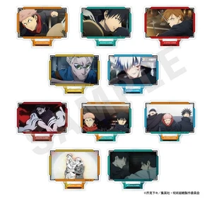 coly Jujutsu Kaisen Trading Scene Acrylic Stand Set of 10 US DUTY PAID
