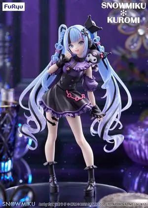 Japan Trio-Try-iT Snow Miku x Kuromi Figure Japan Trio-Try-iT Snow Miku x Kuromi Figure