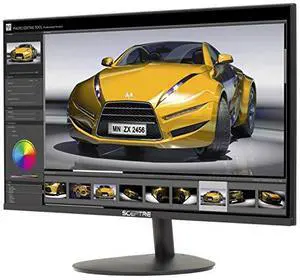 Sceptre 22" Frameless Ultra Thin 1080P LED Monitor Up to 75Hz HDMI VGA Speakers, Freesync Compatible Machine Black 2020 (E225W-1920RS) Sceptre 22" Frameless Ultra Thin 1080P LED Monitor Up to 75Hz HDMI VGA Speakers, Freesync Compatible Machine Black 2020 (E225W-1920RS)