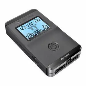 Dr. Power III Pro; ATX Power Supply Tester; Voltage/Continuity/PG; up to ATX12V v3.1 spec; 24pin Main Board/12V-2X6/ 4+4 EPS/6+2 PCIe/SATA/Molex; Color Display; Black; AC-083-OO1NAN-A1 Dr. Power III Pro; ATX Power Supply Tester; Voltage/Continuity/PG; up to ATX12V v3.1 spec; 24pin Main Board/12V-2X6/ 4+4 EPS/6+2 PCIe/SATA/Molex; Color Display; Black; AC-083-OO1NAN-A1