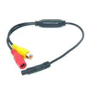 Car Video Cable RCA-4PIN For Car Parking Rearview Rear View Camera Connect Car Monitor DVD Trigger Cable Car Video Cable RCA-4PIN For Car Parking Rearview Rear View Camera Connect Car Monitor DVD Trigger Cable