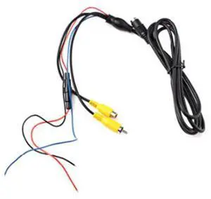 8 PIN Car Video Cable For Car 7 Inch Monitor Connect Rear View Camera Connect 8 PIN Car Video Cable For Car 7 Inch Monitor Connect Rear View Camera Connect