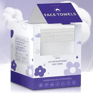 Face Towels, Disposable Face Towelette, Makeup Remover Dry Wipes 50 Count, Soft Cotton Dry Wipes Facial Cloths Towelettes for Washing and Drying, Facial Tissue for Cleansing, Skincare Face Towels, Disposable Face Towelette, Makeup Remover Dry Wipes 50 Count, Soft Cotton Dry Wipes Facial Cloths Towelettes for Washing and Drying, Facial Tissue for Cleansing, Skincare