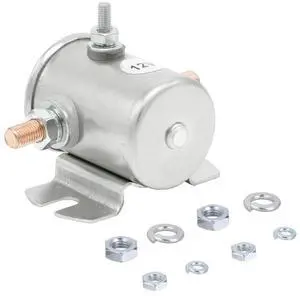 Continuous Duty Solenoid Relay 3 Terminal for Winch, Marine, Golf Cart SPST 12VDC Max 200A Replaces # 1114240, 1114241, 1114538, 97240-X, 70091714, 974-1215-10-16,934-1215-010-16 Continuous Duty Solenoid Relay 3 Terminal for Winch, Marine, Golf Cart SPST 12VDC Max 200A Replaces # 1114240, 1114241, 1114538, 97240-X, 70091714, 974-1215-10-16,934-1215-010-16