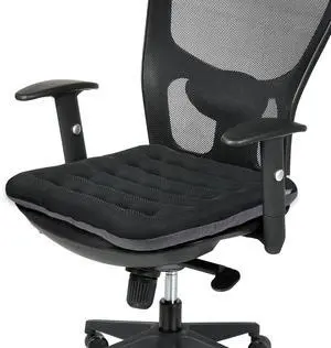 Excellent Support Effect Office Chair Cushion 1 Pack, Luxury Air Mesh Breathable Non-Slip Desk Computer Seat Cushion, Kitchen Dining Room Square Chair Pad (1 Count, Black) Excellent Support Effect Office Chair Cushion 1 Pack, Luxury Air Mesh Breathable Non-Slip Desk Computer Seat Cushion, Kitchen Dining Room Square Chair Pad (1 Count, Black)