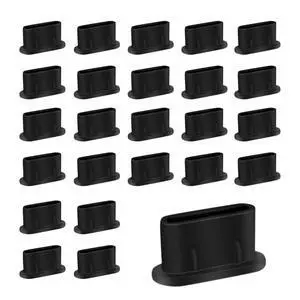 50 Pack Type C Anti Dust Plugs USB C Dust Cover Silicone USB C Dust Plug Type-C Charging Port Protector Compatible with iPhone 15 Samsung Galaxy S20 S21 S22 S23 Pixel MacBook USB C Cover Cap (Black) 50 Pack Type C Anti Dust Plugs USB C Dust Cover Silicone USB C Dust Plug Type-C Charging Port Protector Compatible with iPhone 15 Samsung Galaxy S20 S21 S22 S23 Pixel MacBook USB C Cover Cap (Black)
