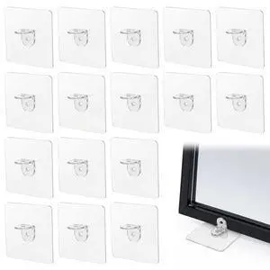 Mirror Stand for Floor, 20 Pcs No Drill Leaning Mirror Stopper Plastic Mirrors Holder for Living Room Bedroom Bathroom Full Length Floor Mirrors, Stable Support Mirror Stand for Floor, 20 Pcs No Drill Leaning Mirror Stopper Plastic Mirrors Holder for Living Room Bedroom Bathroom Full Length Floor Mirrors, Stable Support