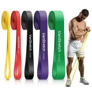 Resistance Bands for Working Out,5-Level Elastic Pull Up Assistance Bands Set for Men & Women,Exercise Bands for Home Workouts,Fitness,Training & Physical Therapy Resistance Bands for Working Out,5-Level Elastic Pull Up Assistance Bands Set for Men & Women,Exercise Bands for Home Workouts,Fitness,Training & Physical Therapy