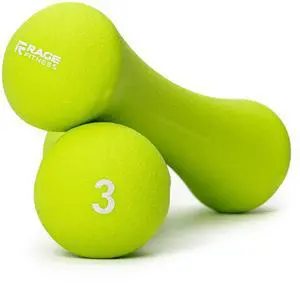 Hand Weights, PVC Coated Steel, Texturized Rubber, Anti-Slip Grip - Dumbbell Set of 2 (3 lb), Home Gym Strength Training Free Weights For Men, Women of All Ages Hand Weights, PVC Coated Steel, Texturized Rubber, Anti-Slip Grip - Dumbbell Set of 2 (3 lb), Home Gym Strength Training Free Weights For Men, Women of All Ages