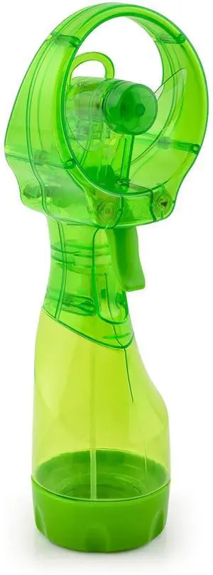 Deluxe Handheld Battery Powered Water Misting Fan (Green) Deluxe Handheld Battery Powered Water Misting Fan (Green)