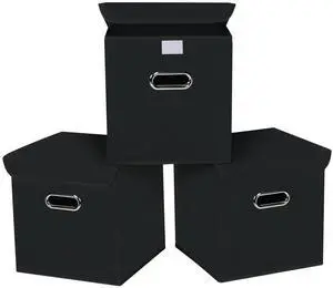 Closet Organizers Fabric Storage Bins With Lids Collapsible Cube Storage Organizer Basket With Handles,Storage Boxes for Clothes Storage,Office,Toys,3 Pack,Black Closet Organizers Fabric Storage Bins With Lids Collapsible Cube Storage Organizer Basket With Handles,Storage Boxes for Clothes Storage,Office,Toys,3 Pack,Black