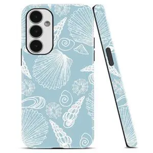 Summer Case for Samsung Galaxy A16 5G 6,7" Shell, Aesthetic Ocean Sea Shell Pattern Design Print Phone Cover, 2-in-1 Hybrid Soft TPU Hard PC Protective Funda for Samsung A16 5G Summer Case for Samsung Galaxy A16 5G 6,7" Shell, Aesthetic Ocean Sea Shell Pattern Design Print Phone Cover, 2-in-1 Hybrid Soft TPU Hard PC Protective Funda for Samsung A16 5G