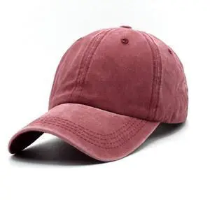 Unisex Vintage Washed Distressed Baseball Cap Twill Adjustable Dad Hat,C-burgundy,One Size Unisex Vintage Washed Distressed Baseball Cap Twill Adjustable Dad Hat,C-burgundy,One Size