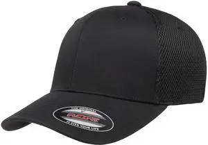 Unisex Ultrafibre Airmesh Fitted Trucker Hat, Black, Large-X-Large Unisex Ultrafibre Airmesh Fitted Trucker Hat, Black, Large-X-Large