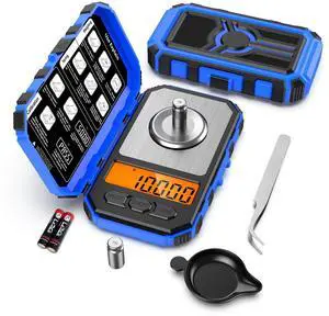 50g/0.001g Digital Milligram Scale, Portable Jewelry Scale, High Precision Electronic Pocket Scale, Backlit LCD, 6 Units, Tare Function, With Calibration Weights, Tweezers, Tray, Battery Included 50g/0.001g Digital Milligram Scale, Portable Jewelry Scale, High Precision Electronic Pocket Scale, Backlit LCD, 6 Units, Tare Function, With Calibration Weights, Tweezers, Tray, Battery Included