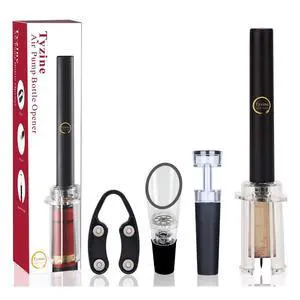 Air Pressure Pump Bottle Opener With Foil Cutter,Aerator Pourer,Vacuum Stopper(4PCS),Simple Cork Remover,Efficient Corkscrew Bottle Opener,Great For Wine Lovers,Perfect Wine Gift. Air Pressure Pump Bottle Opener With Foil Cutter,Aerator Pourer,Vacuum Stopper(4PCS),Simple Cork Remover,Efficient Corkscrew Bottle Opener,Great For Wine Lovers,Perfect Wine Gift.