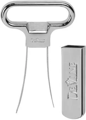 DeVine- Ah So Wine Opener for Vintage Bottles - Two-Prong Cork Puller & Corker With Sleek Case - Great Gift Idea DeVine- Ah So Wine Opener for Vintage Bottles - Two-Prong Cork Puller & Corker With Sleek Case - Great Gift Idea