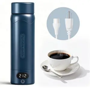 Travel Electric Kettle Portable Mini Kettle, 316 Stainless Steel 16.91Oz/500mL, Small Hot Water Boiler with 4 Temperature,Fast Boiling water with Auto Shut-Off and Boil Dry Protection blue Travel Electric Kettle Portable Mini Kettle, 316 Stainless Steel 16.91Oz/500mL, Small Hot Water Boiler with 4 Temperature,Fast Boiling water with Auto Shut-Off and Boil Dry Protection blue