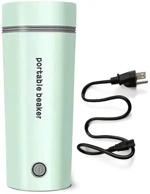 Electric Travel Kettle, Portable Electric Kettle, Mini Hot Water Boiler, Small Travel Tea Kettle Fast Boiling Water, One Cup Hot Water Maker, 350ml-Green Electric Travel Kettle, Portable Electric Kettle, Mini Hot Water Boiler, Small Travel Tea Kettle Fast Boiling Water, One Cup Hot Water Maker, 350ml-Green