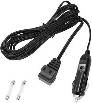 Car Cooler Cool Box Mini Fridge Lead Cable 4M/13FT 12/24V 2 Pin DC Replacement Car Cooler Cigarette Lighter Lead Plug Power Supply Extension Cable Car Cooler Cool Box Mini Fridge Lead Cable 4M/13FT 12/24V 2 Pin DC Replacement Car Cooler Cigarette Lighter Lead Plug Power Supply Extension Cable