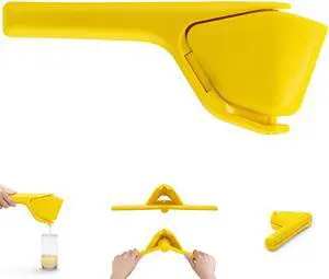 Original Lemon Fluicer Easy-Squeeze Fold-Flat Citrus Juicer - 10 Inch, Suits Lime & Lemon Original Lemon Fluicer Easy-Squeeze Fold-Flat Citrus Juicer - 10 Inch, Suits Lime & Lemon