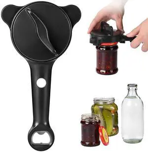 4-in-1 Jar Opener for Seniors with Arthritis Adjustable Stainless Steel Lid Remover & Can Opener for Weak Hands, Fits All Jar Sizes & Bottle Caps, Makes Opening Easy Kitchen Must-Have 4-in-1 Jar Opener for Seniors with Arthritis Adjustable Stainless Steel Lid Remover & Can Opener for Weak Hands, Fits All Jar Sizes & Bottle Caps, Makes Opening Easy Kitchen Must-Have