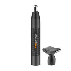 Nose Hair Trimmer for Men, For Nose, Ear, and Eyebrows, Patent 360 Bevel Blade for No Pull, No Snag Trimming Experience, Cordless Trimmer 2 piece Set with Detail and Shaver Attachments Nose Hair Trimmer for Men, For Nose, Ear, and Eyebrows, Patent 360 Bevel Blade for No Pull, No Snag Trimming Experience, Cordless Trimmer 2 piece Set with Detail and Shaver Attachments