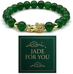 Jade Bangle Bracelet for Women Green Nephrite Jade Bangle Pixiu Bracelet Chinese Symbol Jewelry Gift for Her Lucky Charm Jade Bangle Bracelet for Women Green Nephrite Jade Bangle Pixiu Bracelet Chinese Symbol Jewelry Gift for Her Lucky Charm