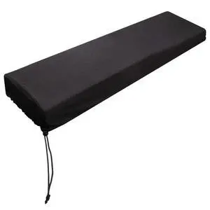 Piano Keyboard Dust Cover For 61/76/88 Keys | Electric/Digital Piano Stretchable Protective Keyboard Cover, Elastic Cord Locking Clasp, Machine Washable (61-76 Keys) Piano Keyboard Dust Cover For 61/76/88 Keys | Electric/Digital Piano Stretchable Protective Keyboard Cover, Elastic Cord Locking Clasp, Machine Washable (61-76 Keys)
