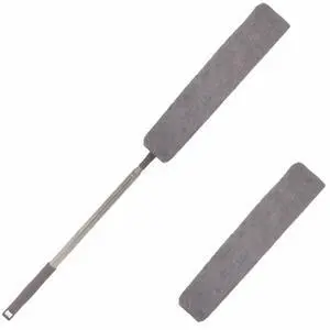 Retractable Gap Dust Cleaner, Under Refrigerator/Sofa Cleaning Tool, Microfiber Gap Duster with Extendable Pole 32-100 Inches, Suitable for Underneath Cleaning of Furniture, Fridges, Couch, Bed Gray Retractable Gap Dust Cleaner, Under Refrigerator/Sofa Cleaning Tool, Microfiber Gap Duster with Extendable Pole 32-100 Inches, Suitable for Underneath Cleaning of Furniture, Fridges, Couch, Bed Gray