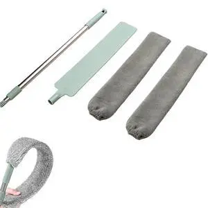 Retractable Gap Dust Cleaning Artifact, Extendable Duster Cleaning Tool with Bendable & Removable Head, Reusable Washable Dusting Wand for Home, Ceiling, Blinds & Under Furniture Retractable Gap Dust Cleaning Artifact, Extendable Duster Cleaning Tool with Bendable & Removable Head, Reusable Washable Dusting Wand for Home, Ceiling, Blinds & Under Furniture