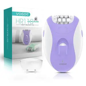 Epilators Hair Removal for Women with 21 Tweezers & LED Light, 2 Speeds Cordless Epilator for Women, Electric Hair Removal Epilators Rechargeable for Arms & Legs HR110 (Purple) Epilators Hair Removal for Women with 21 Tweezers & LED Light, 2 Speeds Cordless Epilator for Women, Electric Hair Removal Epilators Rechargeable for Arms & Legs HR110 (Purple)