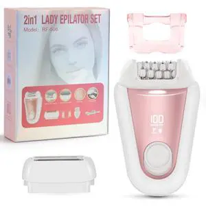 Epilator for Women Cordless 2-in-1 Hair Removal with 32 Tweezers, Rechargeable Electric Shaver for Legs, Arms & Body Epilator for Women Cordless 2-in-1 Hair Removal with 32 Tweezers, Rechargeable Electric Shaver for Legs, Arms & Body