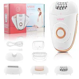 739 Epilator for Women 3 in 1 Cordless Hair Removal Device USB Rechargeable Electric Epilator with LED Light 2 Speeds Waterproof Shaver and Epilator for Legs Arms Underarms Bikini 739 Epilator for Women 3 in 1 Cordless Hair Removal Device USB Rechargeable Electric Epilator with LED Light 2 Speeds Waterproof Shaver and Epilator for Legs Arms Underarms Bikini