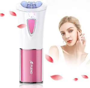 Mini Epilator, Facial Hair Remover for Women, Full Body Smooth Glide Epilator, Portable Electric Lady Shaver for Face, Armpits, Arms, Bikini, and Legs, with 9-Tweezers with LED for Precision Mini Epilator, Facial Hair Remover for Women, Full Body Smooth Glide Epilator, Portable Electric Lady Shaver for Face, Armpits, Arms, Bikini, and Legs, with 9-Tweezers with LED for Precision