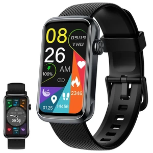 Smart Watch for Men Women, 2026 New 1.47" HD Smartwatch, Fitness Tracker with 110+ Sport Modes, IP68 Waterproof Pedometer, Heart Rate/Sleep/Step Monitor for Android iOS, Black Smart Watch for Men Women, 2026 New 1.47" HD Smartwatch, Fitness Tracker with 110+ Sport Modes, IP68 Waterproof Pedometer, Heart Rate/Sleep/Step Monitor for Android iOS, Black