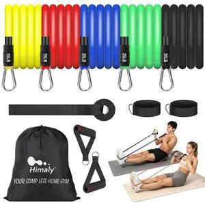 Resistance Bands Set, Exercise Bands Workout Bands Strength Training Resistance Bands Set, Exercise Bands Workout Bands Strength Training