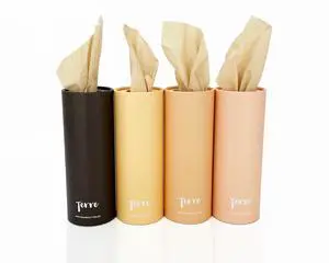 Bamboo Car Cylinder Tissues, 3-Ply, Unbleached, PFAS Free, Refillable, 4 Pack (200 Sheets Total), FSC-Certified, Car Tissue Holder with Facial Tissues, Tree-Free, Eco-Friendly, Sustainable Bamboo Car Cylinder Tissues, 3-Ply, Unbleached, PFAS Free, Refillable, 4 Pack (200 Sheets Total), FSC-Certified, Car Tissue Holder with Facial Tissues, Tree-Free, Eco-Friendly, Sustainable