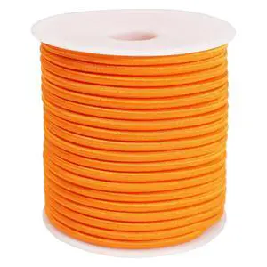 1/8 inch Elastic Cord String for Sewing 55ft 3mm Orange Round Elastic Rope Cord for Hair Ties Thin Elastic Strap Stretchy Thread for Clothes-Keychain-DIY Crafts & Project Supplies(ZH190) 1/8 inch Elastic Cord String for Sewing 55ft 3mm Orange Round Elastic Rope Cord for Hair Ties Thin Elastic Strap Stretchy Thread for Clothes-Keychain-DIY Crafts & Project Supplies(ZH190)