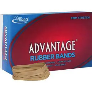 Rubber Advantage Rubber Bands #64-1 Pound Box 26645, Tan Rubber Advantage Rubber Bands #64-1 Pound Box 26645, Tan