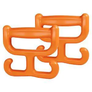 2 Pack Grocery Bag Shopping Bag Carrier Holder Handle for Plastic Bags, Each Holds 100lbs Durable Multi Purpose Heavy Duty Comfortable Grip (Orange) 2 Pack Grocery Bag Shopping Bag Carrier Holder Handle for Plastic Bags, Each Holds 100lbs Durable Multi Purpose Heavy Duty Comfortable Grip (Orange)