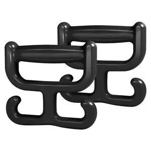 2 Pack Grocery Bag Shopping Bag Carrier Holder Handle for Plastic Bags, Each Holds 100lbs Durable Multi Purpose Heavy Duty Comfortable Grip (Black) 2 Pack Grocery Bag Shopping Bag Carrier Holder Handle for Plastic Bags, Each Holds 100lbs Durable Multi Purpose Heavy Duty Comfortable Grip (Black)