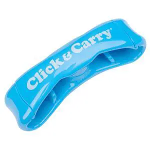 Grocery Bag Carrier Handle - Carry More in Fewer Trips, 100lb Capacity, Hands-Free, Gel-Padded Ergonomic Design, Shopping & Grocery Bag Holder - As Seen On Shark Tank, Blue, 1 Pack Grocery Bag Carrier Handle - Carry More in Fewer Trips, 100lb Capacity, Hands-Free, Gel-Padded Ergonomic Design, Shopping & Grocery Bag Holder - As Seen On Shark Tank, Blue, 1 Pack