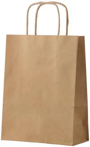 50-Pack Brown Paper Bags with Handles Bulk, 8x4.25x10.5 Inches,Medium-sized Gift Bags with Handles for Party FavorsTake-OutGrocery Shopping & RetailReusable & Durable 50-Pack Brown Paper Bags with Handles Bulk, 8x4.25x10.5 Inches,Medium-sized Gift Bags with Handles for Party FavorsTake-OutGrocery Shopping & RetailReusable & Durable