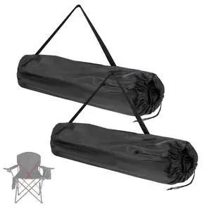 2 Pack Camping Folding Chair Replacement Carry Bag Fits Coleman, Camp Covers for Portable & Lawn Folding Chairs, Durable, Tear-Resistant Storage Cover Sports Outdoor Gear Bag(Chair Not Included) 2 Pack Camping Folding Chair Replacement Carry Bag Fits Coleman, Camp Covers for Portable & Lawn Folding Chairs, Durable, Tear-Resistant Storage Cover Sports Outdoor Gear Bag(Chair Not Included)